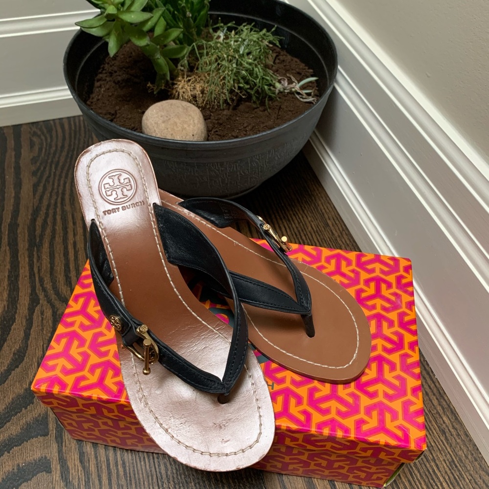 Tory Burch Wedges (very gently used)